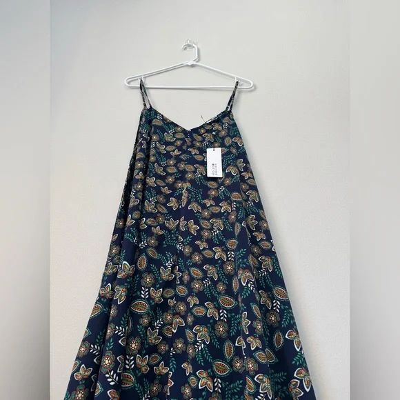 Hanky Hem Women’s Asymmetrical Dress by MOLLY BRACKEN NWT OverSize - Picture 3 of 9